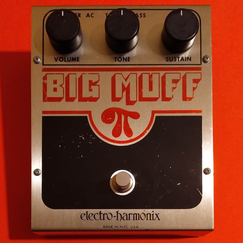 Electro-Harmonix Big Muff π V6 1983 EH3034 w/3.5mm converter | Reverb