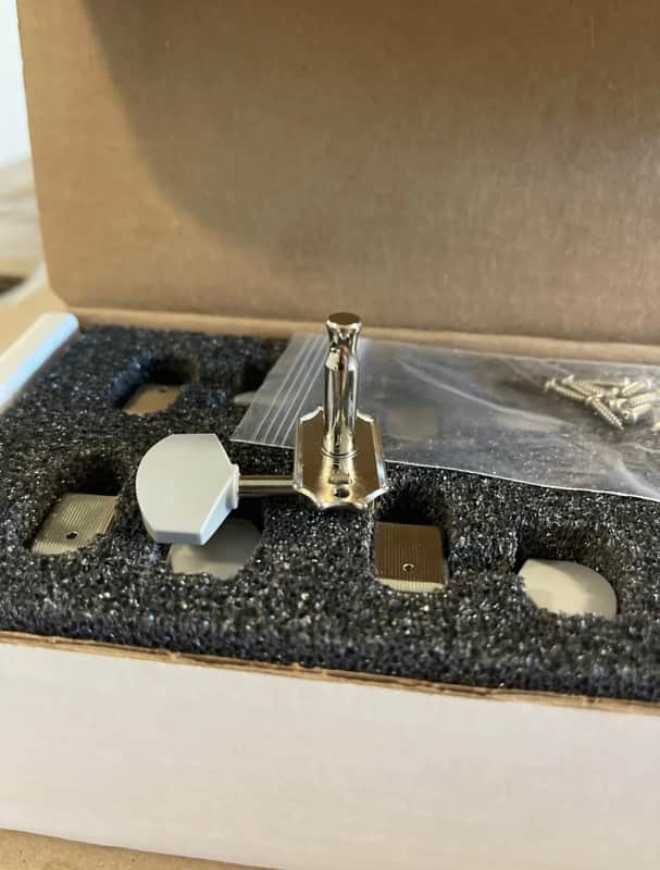 PRS Paul Reed Smith John Mayer Silver Sky Tuner Set (6) Nickel New PRS SE 2020 - Chrome image 1