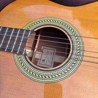 1965 Gibson C-1 Classic nylon string classical guitar. ORIGINAL Owner image 3