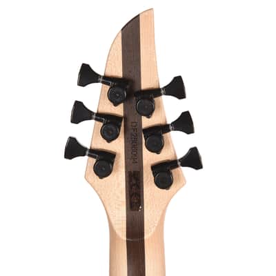 Mayones Duvell Elite 4Ever 6 AAA Curly Poplar Natural Fade Black Burst (Serial #DF2506094) image 7
