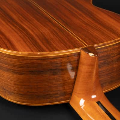 1993 Amalio Burguet 3M Cedar Indian Rosewood - Natural High Gloss | Vintage All Solid Spanisch Masterbuilt Classical Guitar Ebony Fretboard | Case image 16