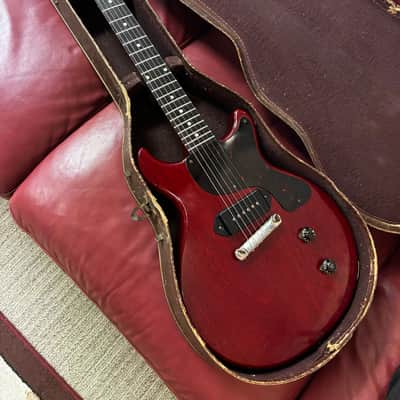 Gibson Les Paul Junior Double Cutaway 1960 - Cherry image 19