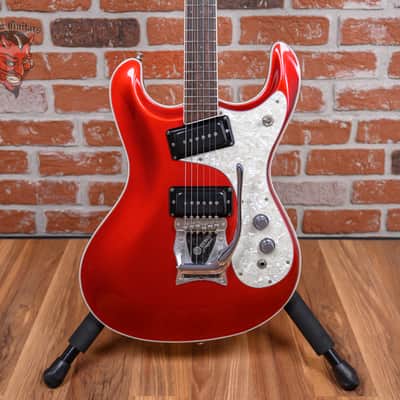Mosrite USA Ventures Model '64 Candy Apple Red 2014 w/OHSC image 1