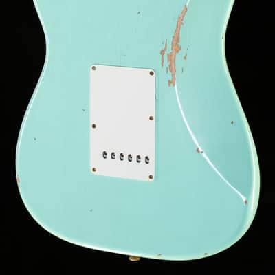 Fender Custom Shop "The 63" 1963 Stratocaster Relic Surf Green 65 C (151) image 2