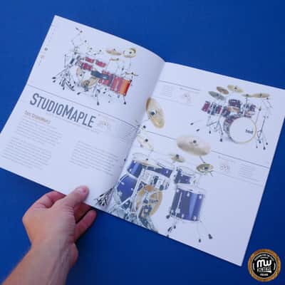 Taye Company Drums And Hardware Catalog 2000s RARE image 6