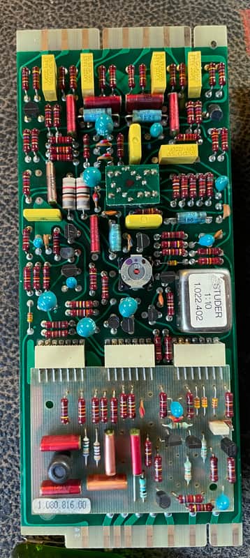 Studer A80 814 & 816 cards image 1
