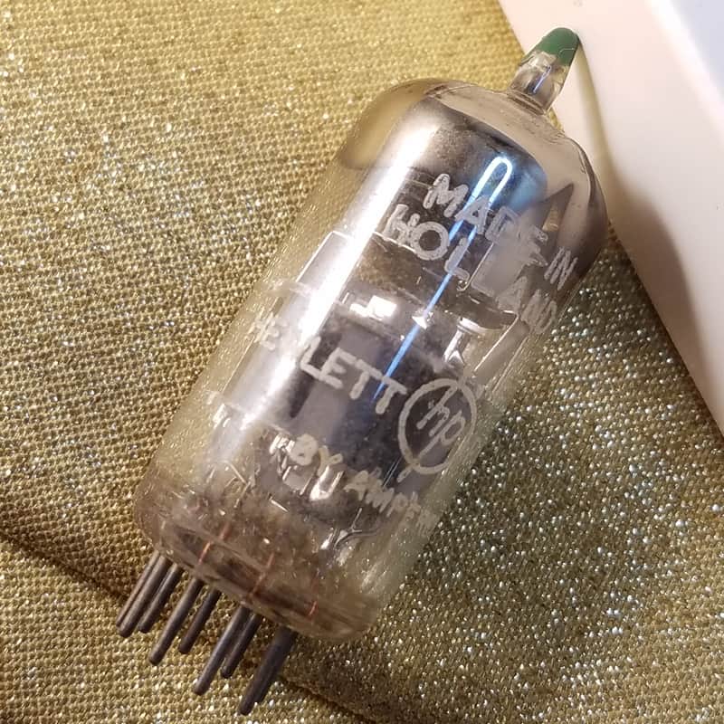 Amperex 6DJ8 tNOS AT1000 TESTED Balanced! PI Vacuum Tube HP Selected Heerlen D Getter GA0 GA2 T2 ECC88 dual triode 1959 image 1