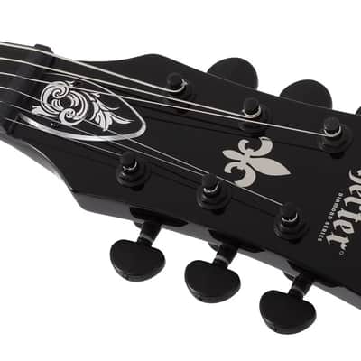 Schecter Solo-II Przym Palladium Gloss Black image 14
