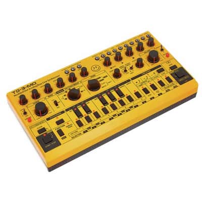 Behringer TD-3-MO Modded Out Analog Bass Synthesizer - Amber image 4