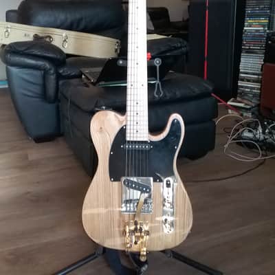Agile T-725 Swamp Ash 7-String Telecaster *Heavily Modified* w/ Hard Case image 1