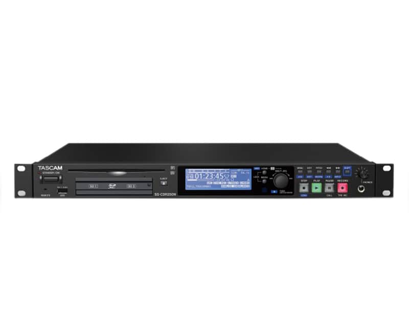TASCAM SS-CDR250N 2-Channel CD and Media Recorder image 1