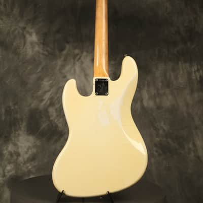 1966 Fender Jazz Bass Custom Color OLYMPIC WHITE image 13