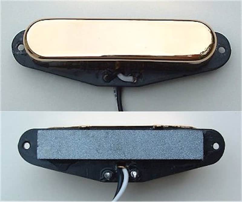 GuitarHeads SUPER TWANG Telecaster Tele Pickup - GOLD - Neck image 1