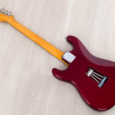 2016 Fender Japan Exclusive Classic '60s Stratocaster Texas Special Candy Apple Red, ST62-TX image 13