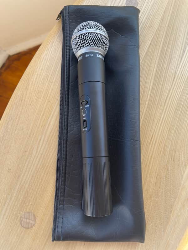 Shure Shure LX2 / SM58 Handheld Wireless Microphone Transmitter – 175.000 MHz VHF 2010s - Black image 1