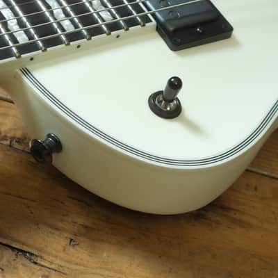 ESP E-II Eclipse Snow White Satin Neckthrough 2020 image 7