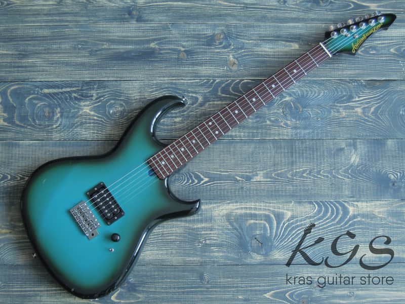Aria Pro II Rs Inazuma V 1983 Blue Black Sunburst | Reverb Sweden
