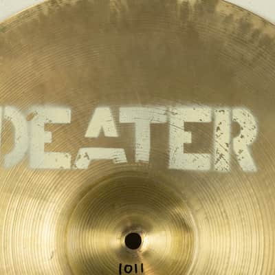 1950s Zildjian 15" A Small Stamp Hi Hat Cymbals 1011g 1069g image 6