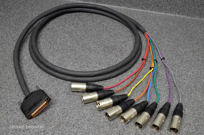 Belden Neutrik ICI DB25 to Male XLR image 1
