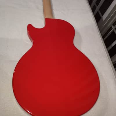 2017 Gibson S Series M2 Guitar Melody Maker Les Paul Junior Bright Cherry Red image 3