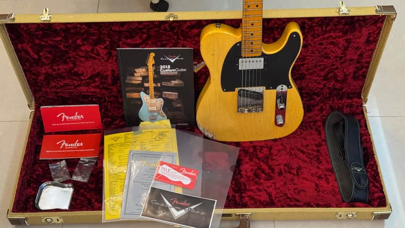 Fender Custom Shop 51 Ltd HS Telecaster Relic 2018 - Blonde image 1