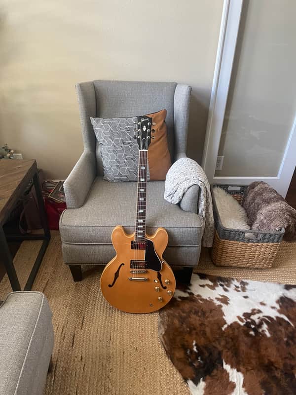 Gibson Memphis ES-335 Block Natural image 1