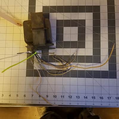 RCA 906148-501  Vintage Power Transformer Tested 6.3 V 1963 image 6