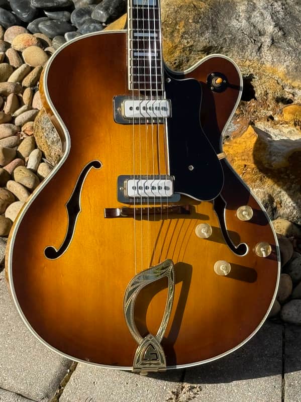 Guild X-500 1958 - stunning Honey'burst example w/factory White D'Armond pickups ! image 1
