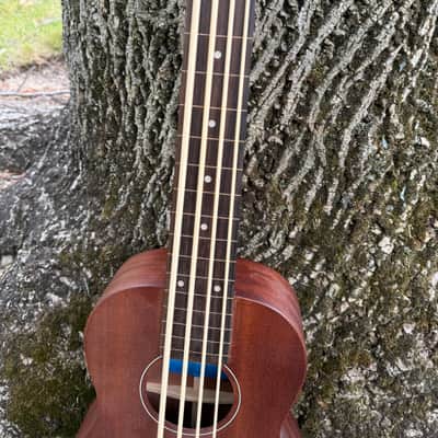 Kala U- Bass Fretless Acoustic Electric Bass- 29”- Hipshot Tuners New Strings & Setup image 4