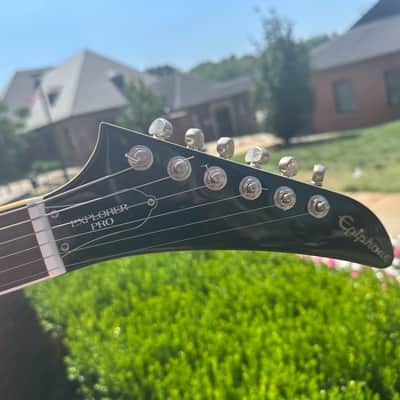 Epiphone, Custom Shop Explorer Pro Ace Frehley Tribute 2013 - TV Silver Kiss image 21