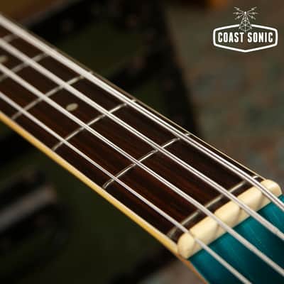 1988 Yamaha SB-7A Bass 20th Anniversary Blue Jeans Custom Japan MIJ image 12