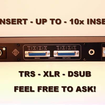 4 x Stereo Mastering Insert Bypass Switch Flip Swap sequence Analog Switcher image 2