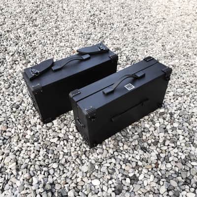 (2x6U) 12U Eurorack Case Powered, 84 or 104 hp, modular synthesizer, patched resealable image 5