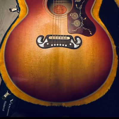 Gibson Custom Shop Jimmy Page Signature '64 SJ-200 2024 - Cherry Tea image 2
