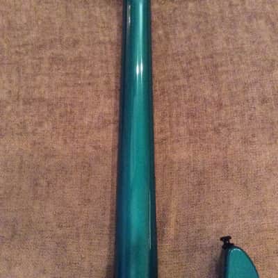 2001 Squier Stagemaster Deluxe V4 Emerald Green Metallic image 7