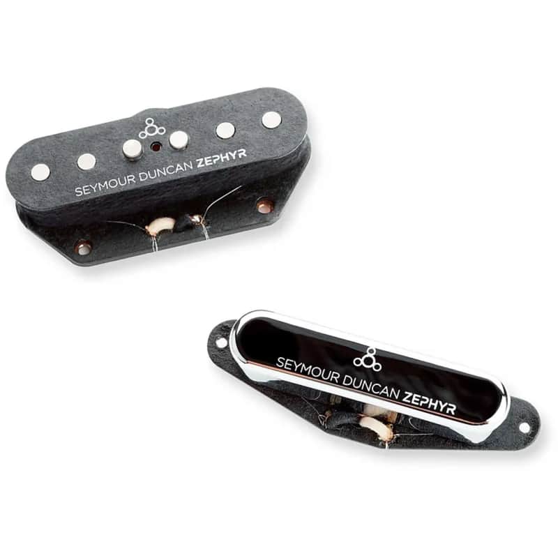 Seymour Duncan ZTL-1s Zephyr Silver Tele Pickup Set image 1