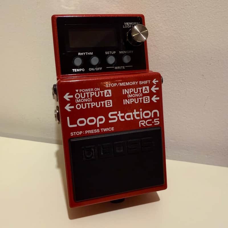 Boss RC-5 Loop Station 2020 - Present - Red image 1