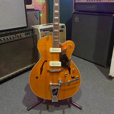 Guild Newark St. Collection X-175B Manhattan with Bigsby - Blonde image 1