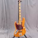 1968 Fender Jazz LEFTY MAPLE CAP BLACK BLOCK!! - THE TRUTH!! Oly White