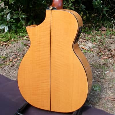 2010 Hand Made K Yairi 75th Anniv. II KAGERO Limited Edition Electric Acoustic Guitar + Hard Case image 9