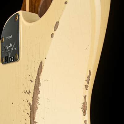 Fender Custom Shop Empire 59 Transition Stratocaster Relic - Aged Vintage White #19335 image 13