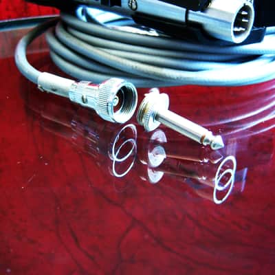 Vintage RARE 1960's LTV University 8100 model / Altec Cardioid Dynamic Microphone Hi Z w accessories Shure Electro Voice Ampex image 13