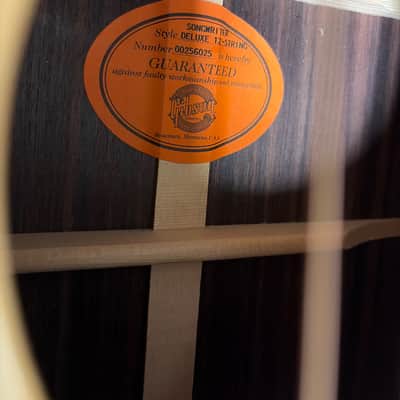 2006 Gibson Songwriter Deluxe 12-String Acoustic Guitar Natural + OHSC image 23