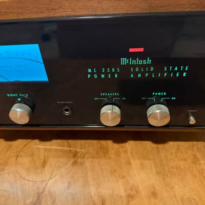 McIntosh MC2505 50-Watt Stereo Solid State Power Amplifier image 2