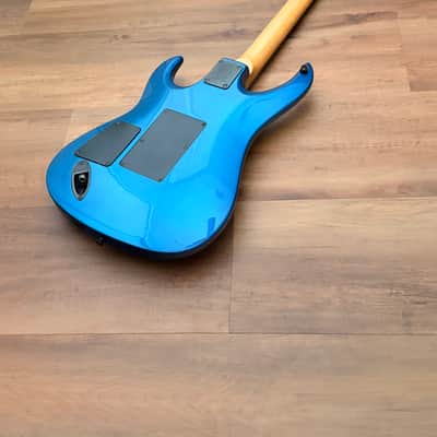 American Showster Savant III Early-90s - Floyd Rose - Candy Blue image 8