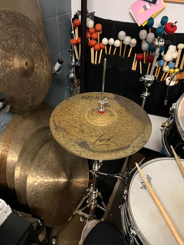 Istanbul Agop 14" Turk Hi-Hat (Pair) 2010s - Raw image 1