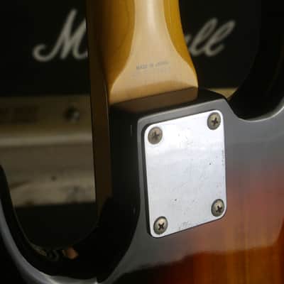 Fretless Fender Jazz Bass JB-62 FL, Made in Japan 2007-2010 - Sunburst image 8