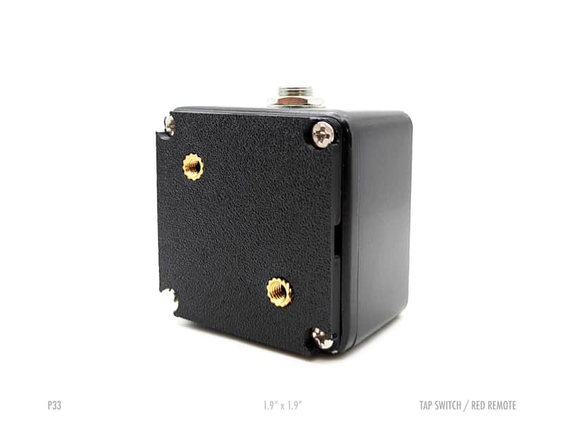 Tap Switch / Red Remote – Pedal Plate (Temple Audio Quick Release, Velcro, Zip-Tie Compatible) image 1