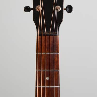 Grinnell Special Flat Top Acoustic Guitar, made by Gibson (1940), ser. #694F-13, original brown chipboard case. image 5