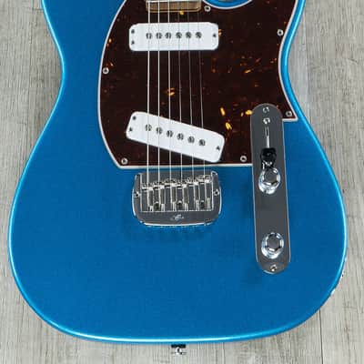 G&L Guitars Fullerton Deluxe ASAT Special Electric Guitar, Lake Placid Blue image 2